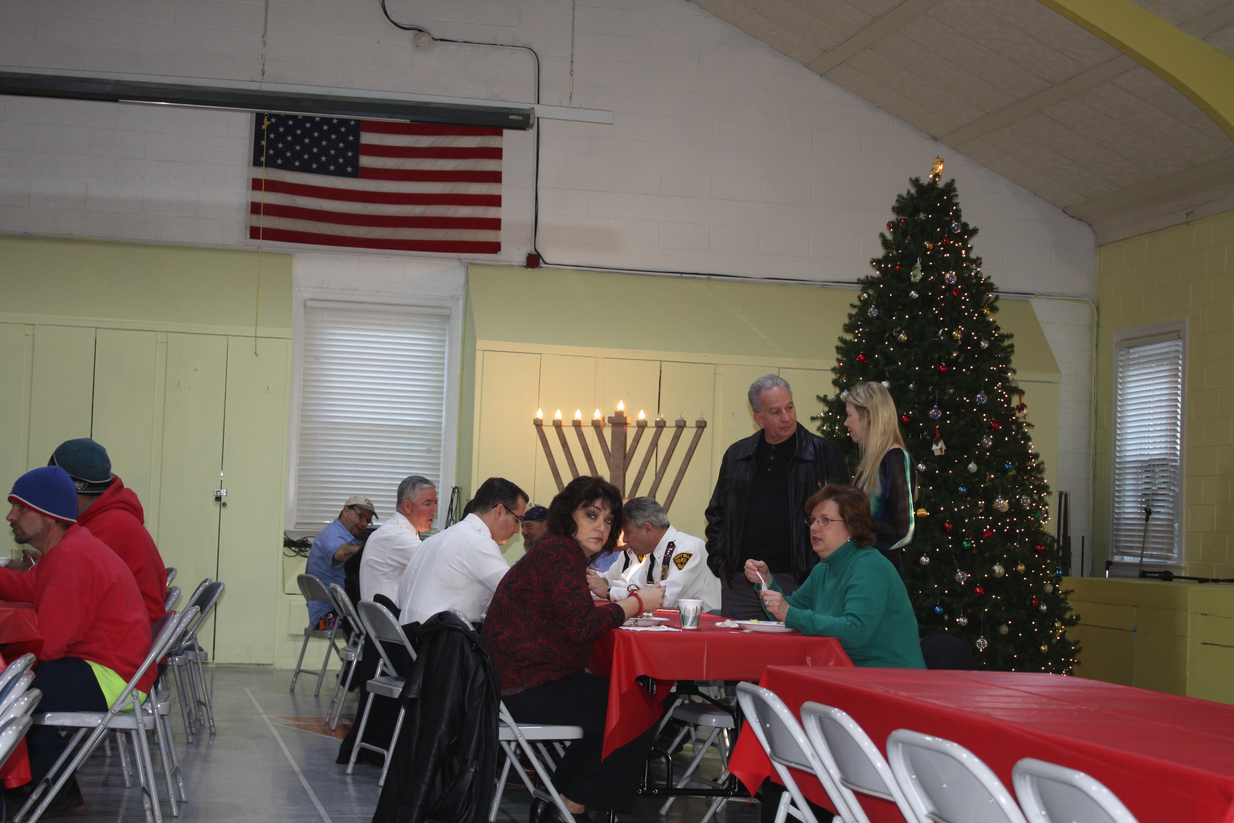 Employee holiday breakfast 7
